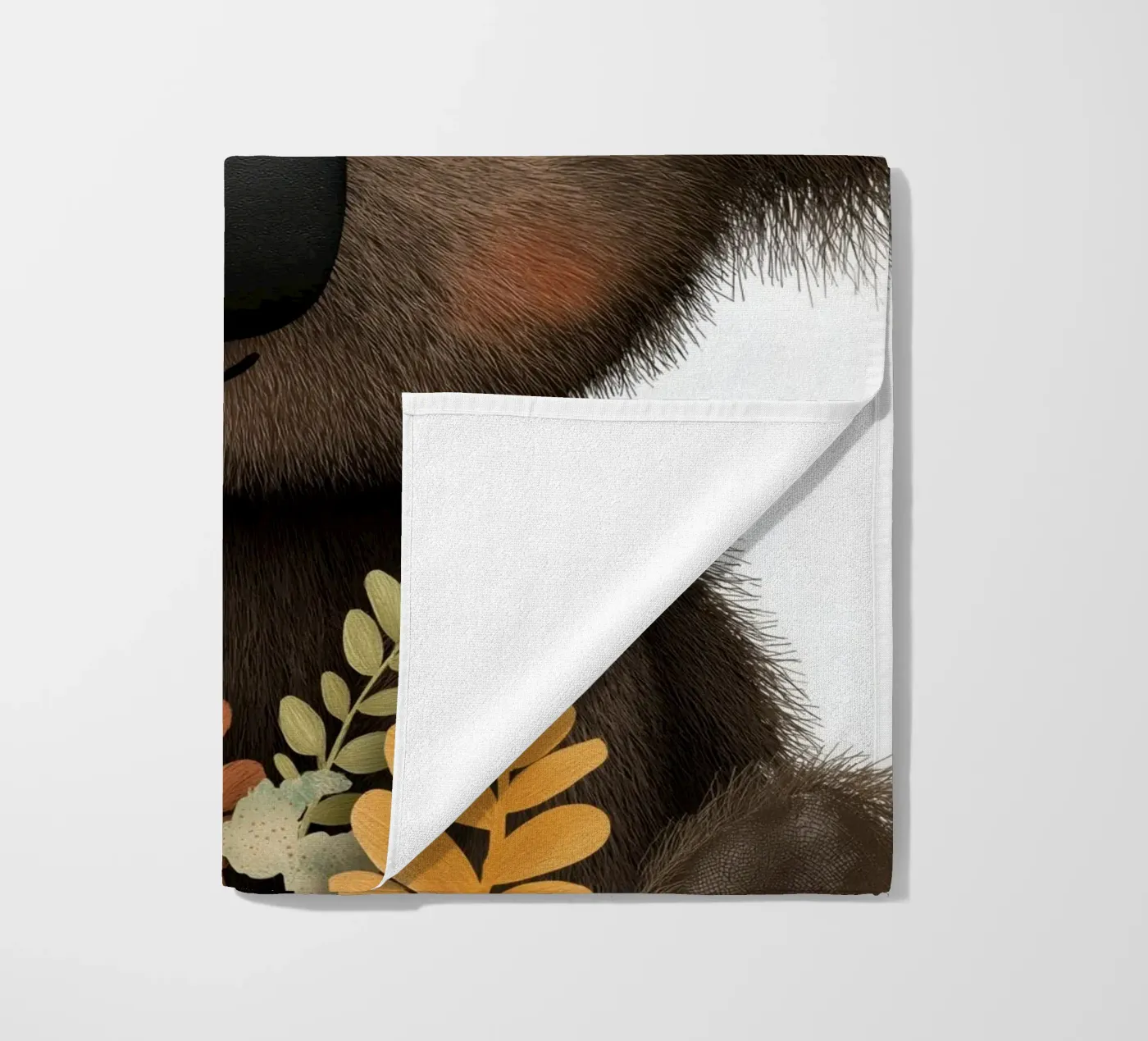 Bear beach towel by Pictura