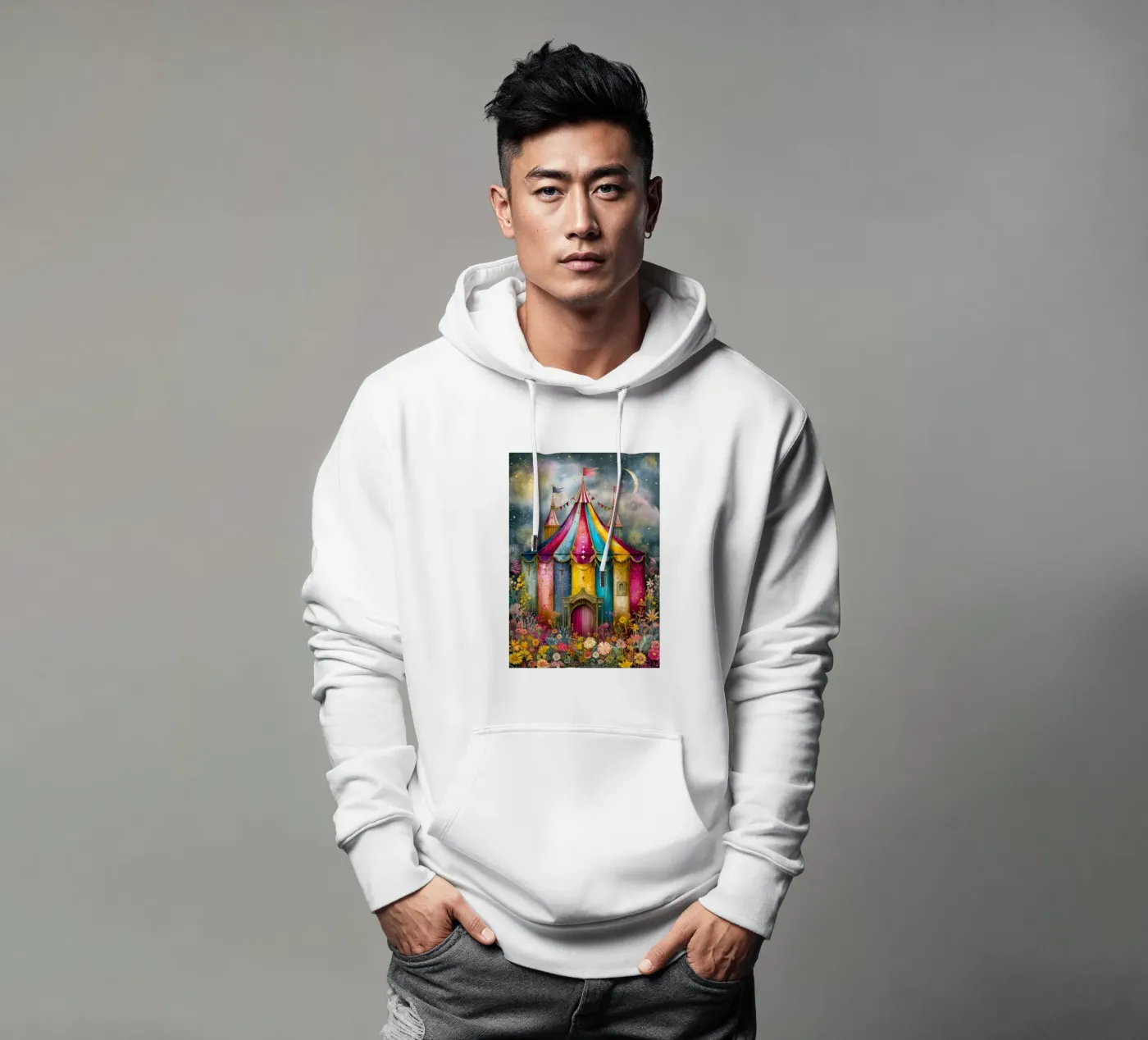 Circus hoodie by Justyna Jaszke JBJart