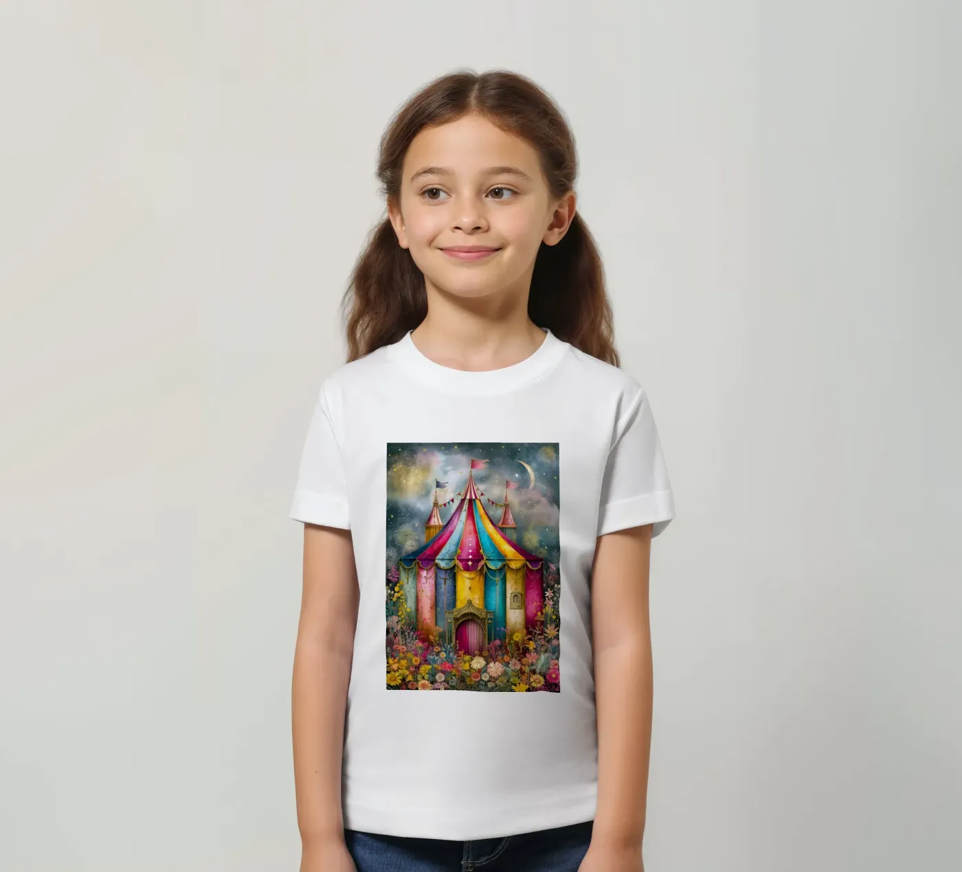 Circus t-shirt bambini da Justyna Jaszke JBJart