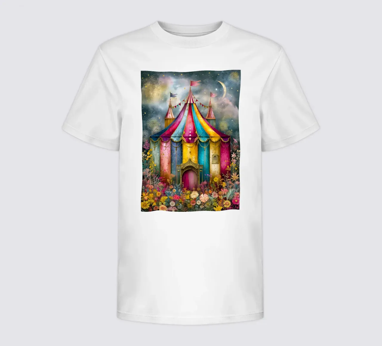 Circo t-shirt bambini da Justyna Jaszke JBJart