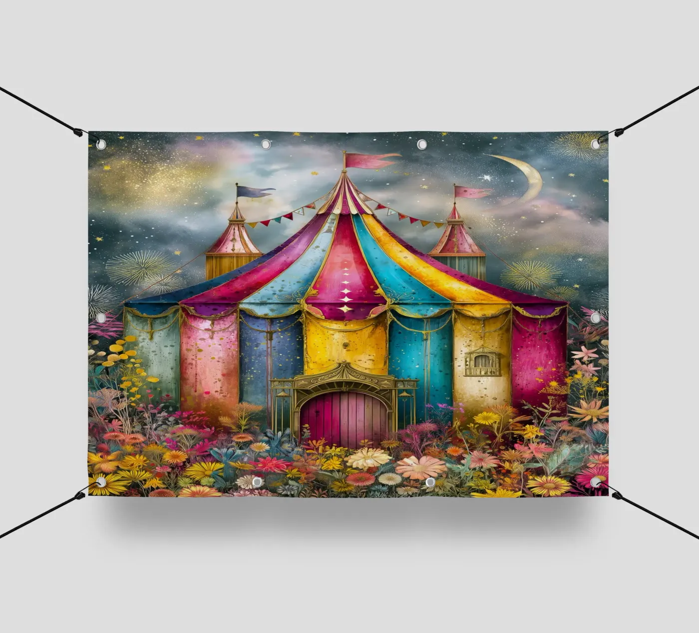 Cirque bâche pvc de Justyna Jaszke JBJart