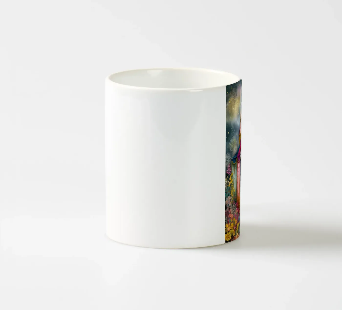 Circus ceramic mug by Justyna Jaszke JBJart