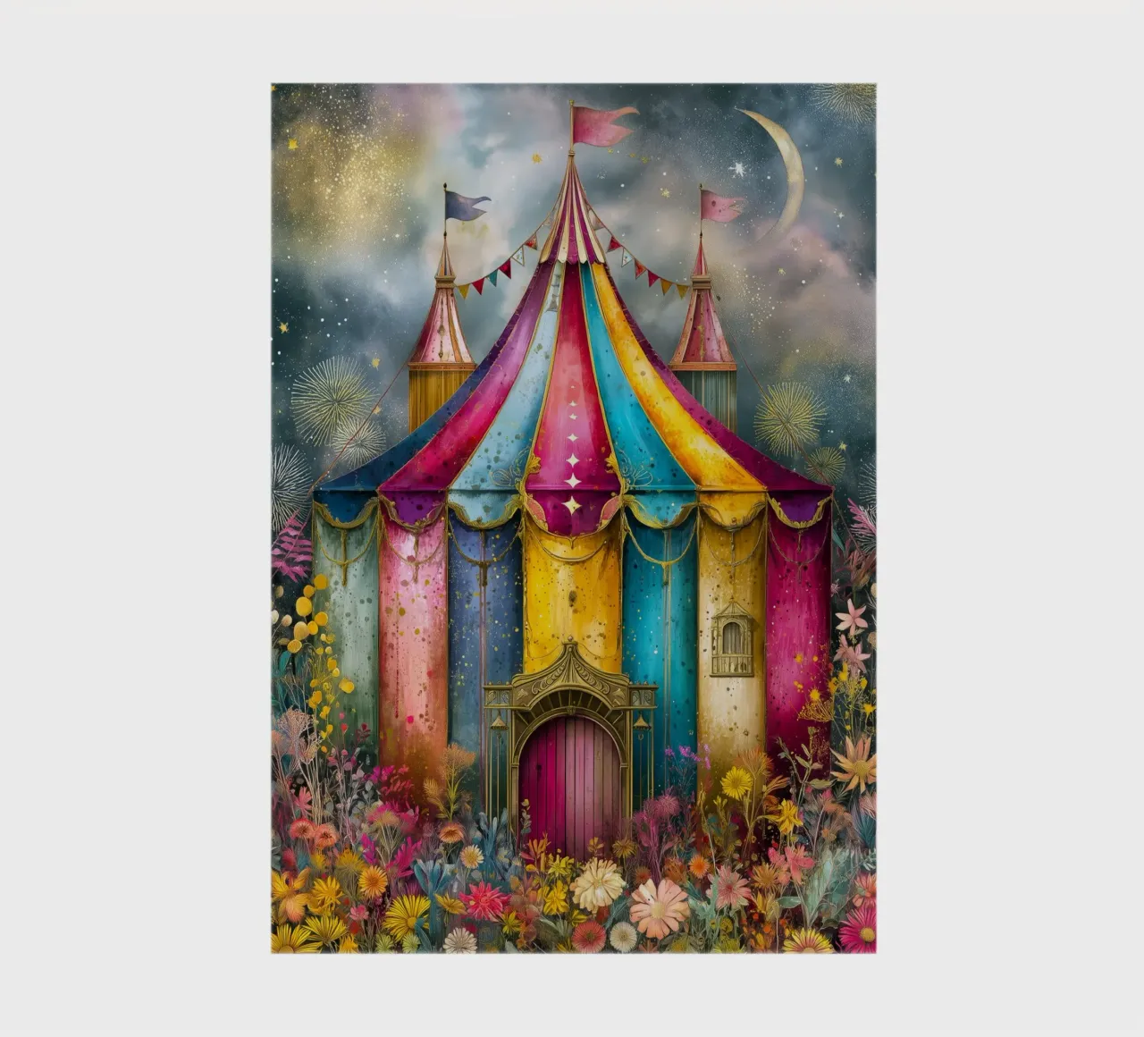 Circus notebook by Justyna Jaszke JBJart
