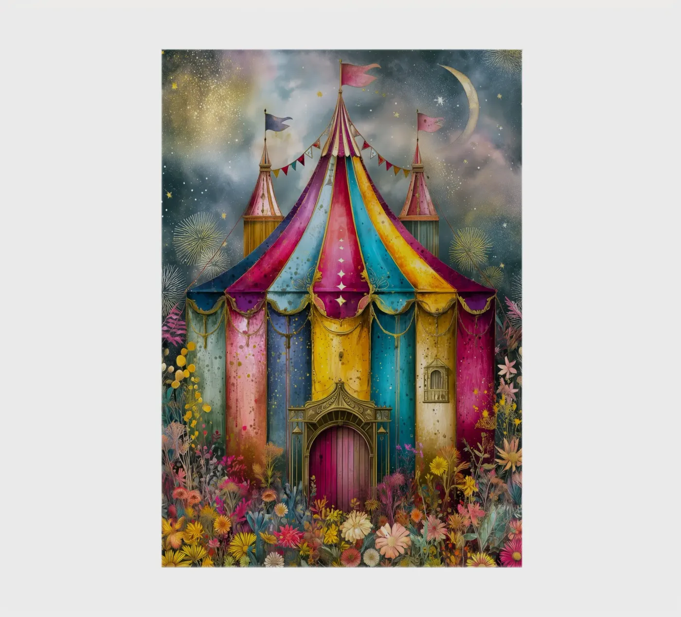 Circus notebook by Justyna Jaszke JBJart