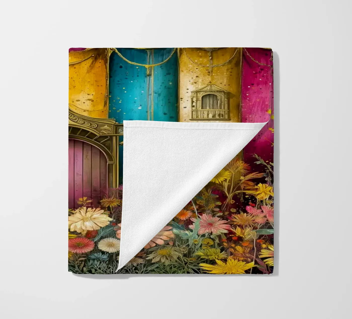 Circus Strandtuch von Justyna Jaszke JBJart