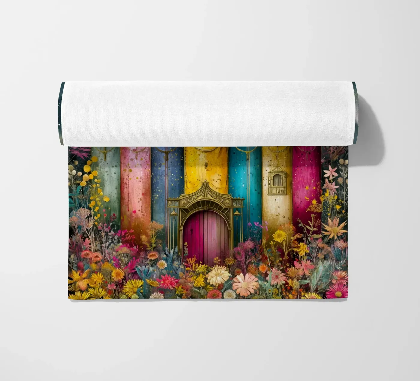 Circus Strandtuch von Justyna Jaszke JBJart