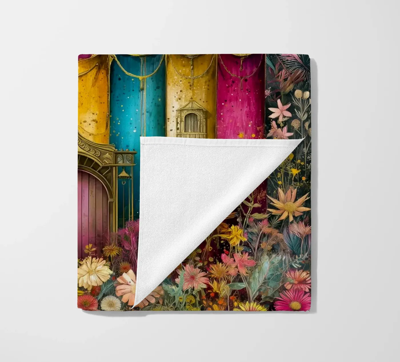 Circus Strandtuch von Justyna Jaszke JBJart