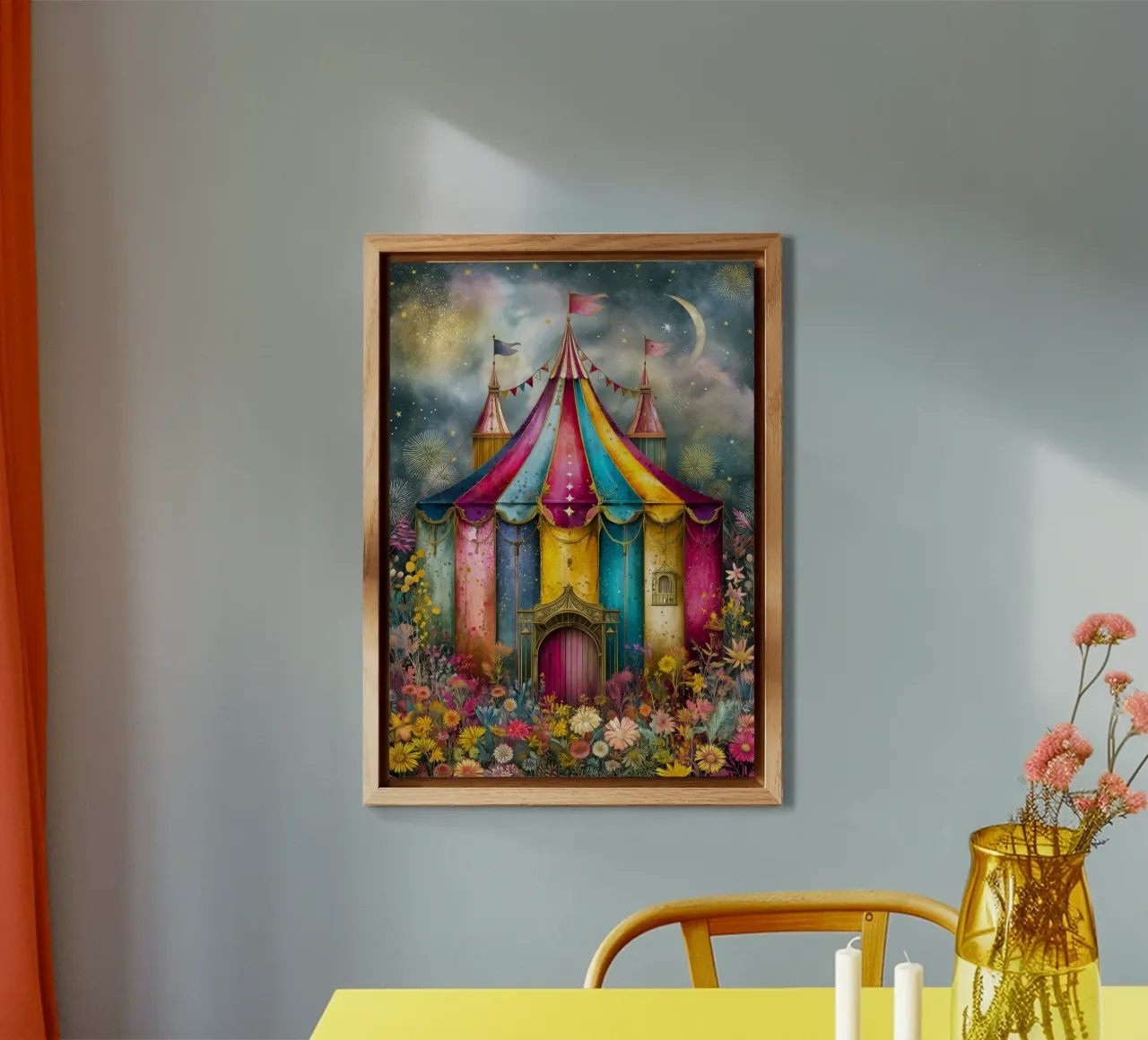 Circus forex plate by Justyna Jaszke JBJart