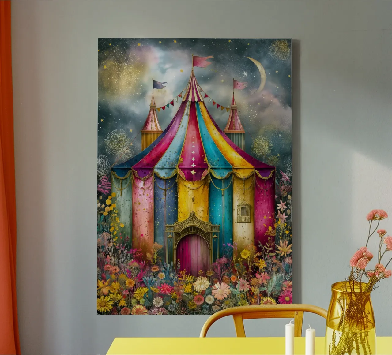 Circus canvas van Justyna Jaszke JBJart