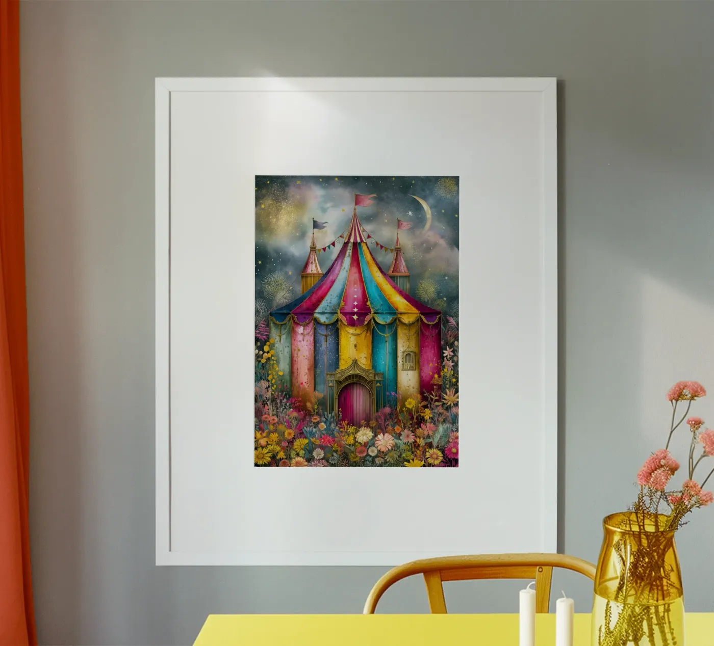 Cirque poster de Justyna Jaszke JBJart