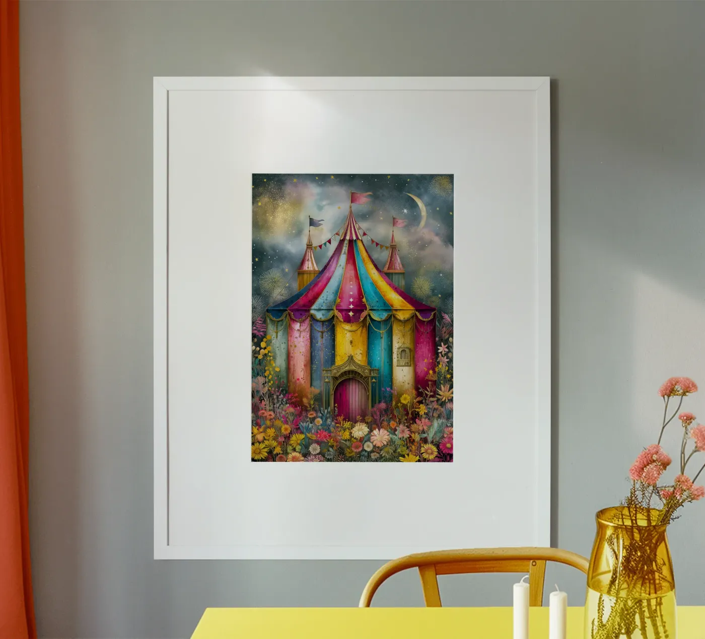 Circus poster by Justyna Jaszke JBJart