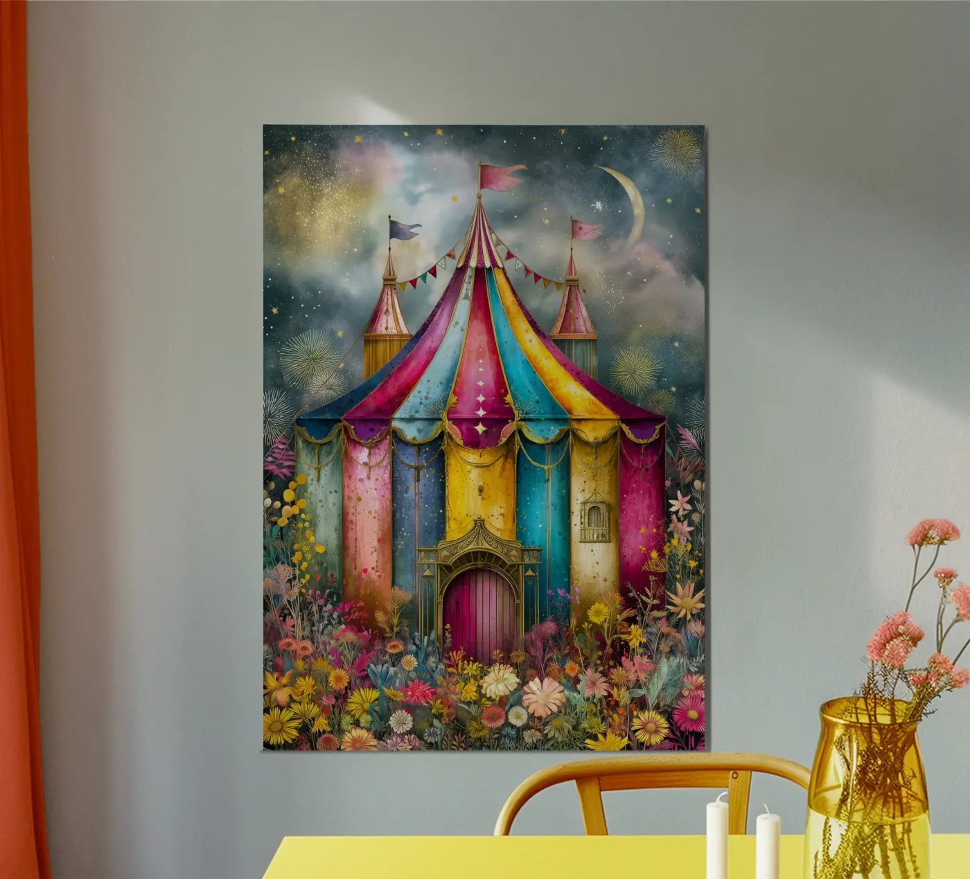 Circus poster by Justyna Jaszke JBJart