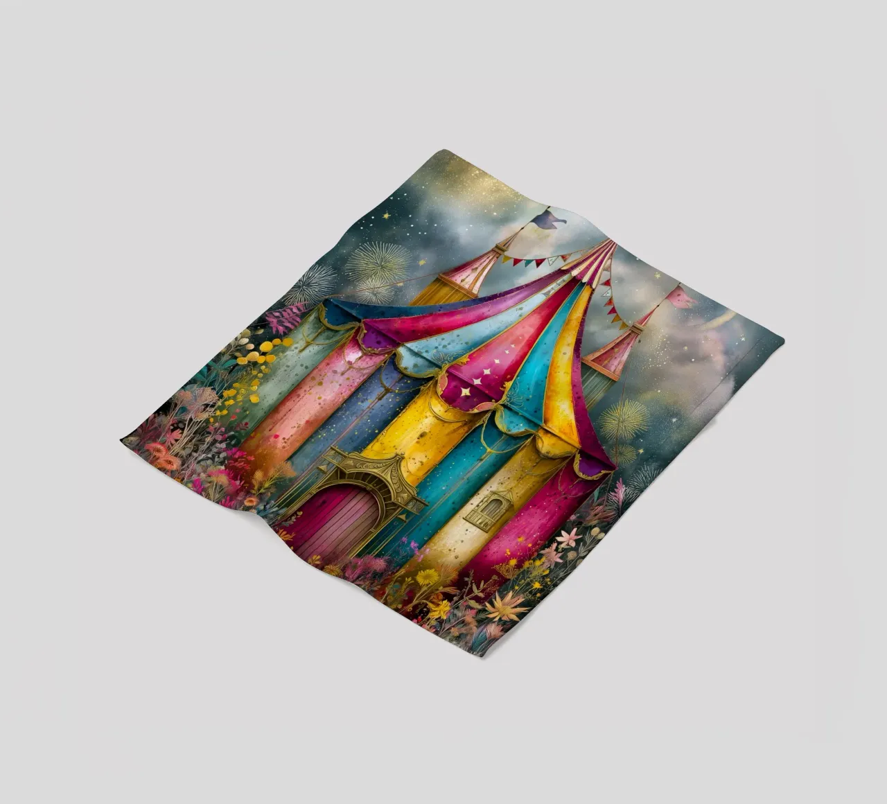 Cirque plaid polaire de Justyna Jaszke JBJart