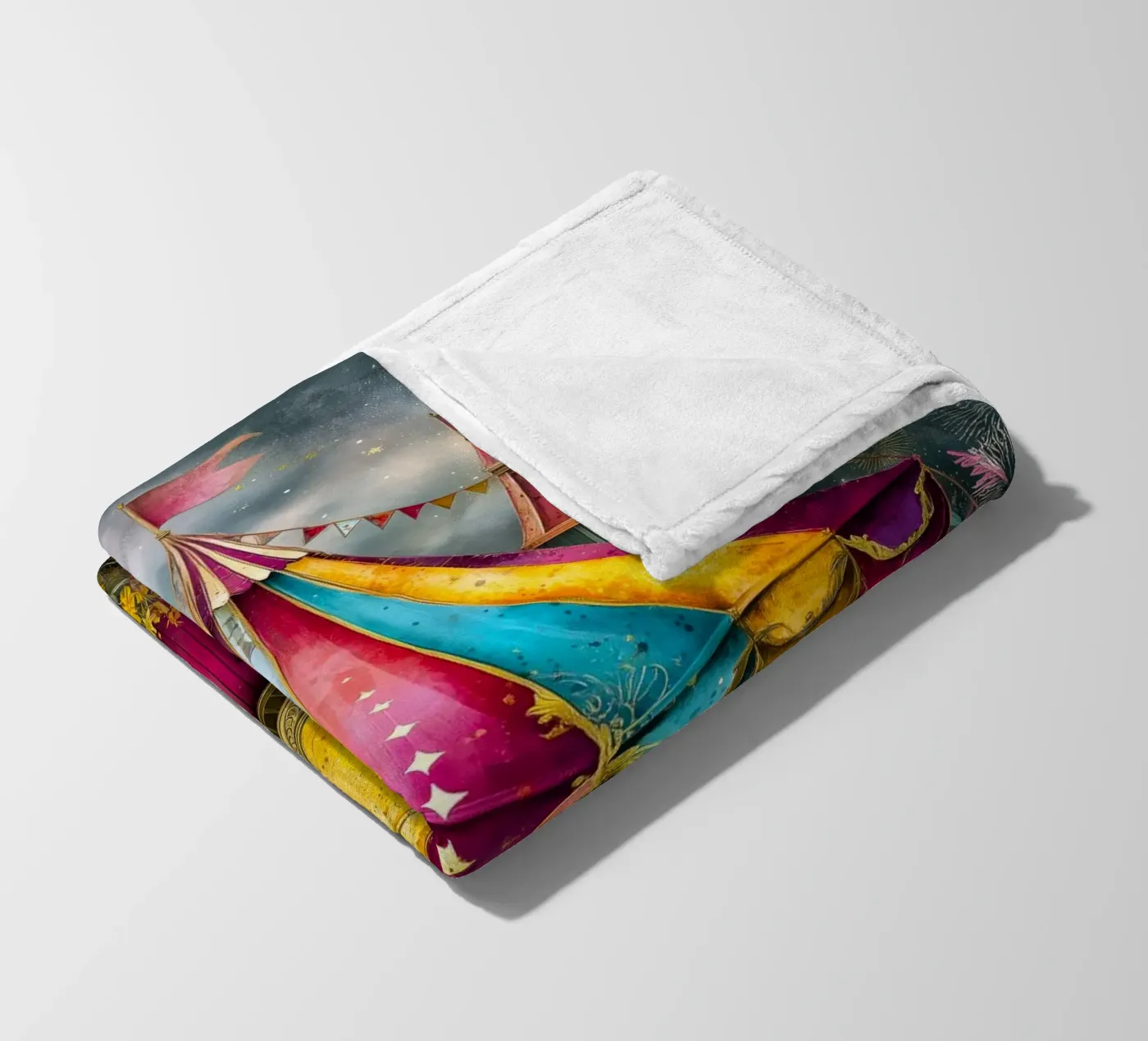 Circus Fleecedecke von Justyna Jaszke JBJart