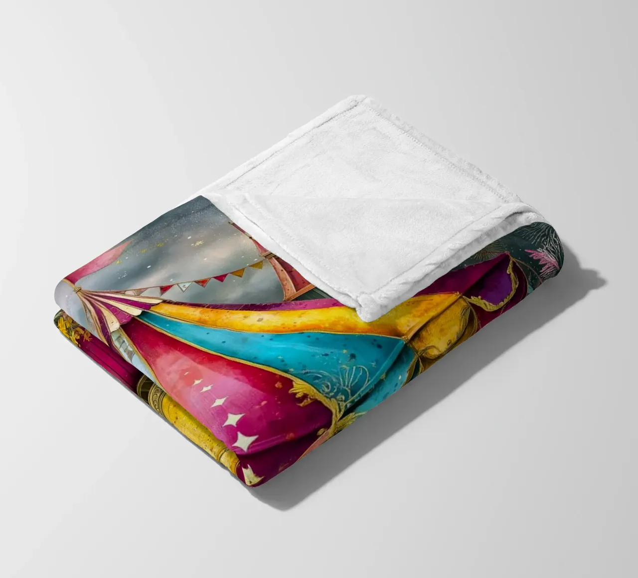 Cirque plaid polaire de Justyna Jaszke JBJart