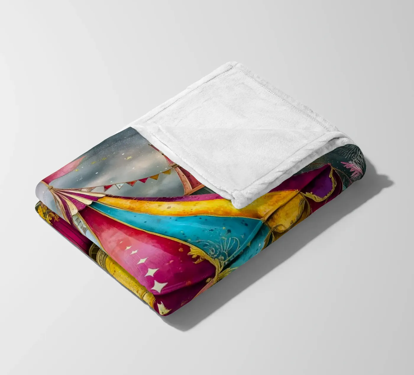 Circus Fleecedecke von Justyna Jaszke JBJart