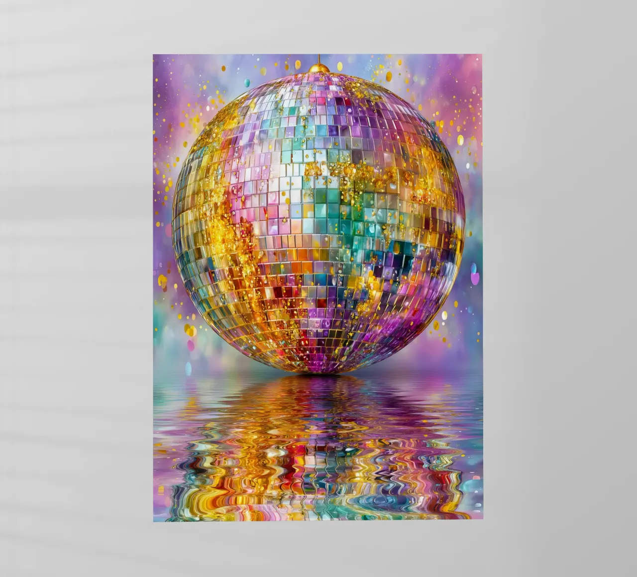 Disco ball pellicola backlit da Justyna Jaszke JBJart