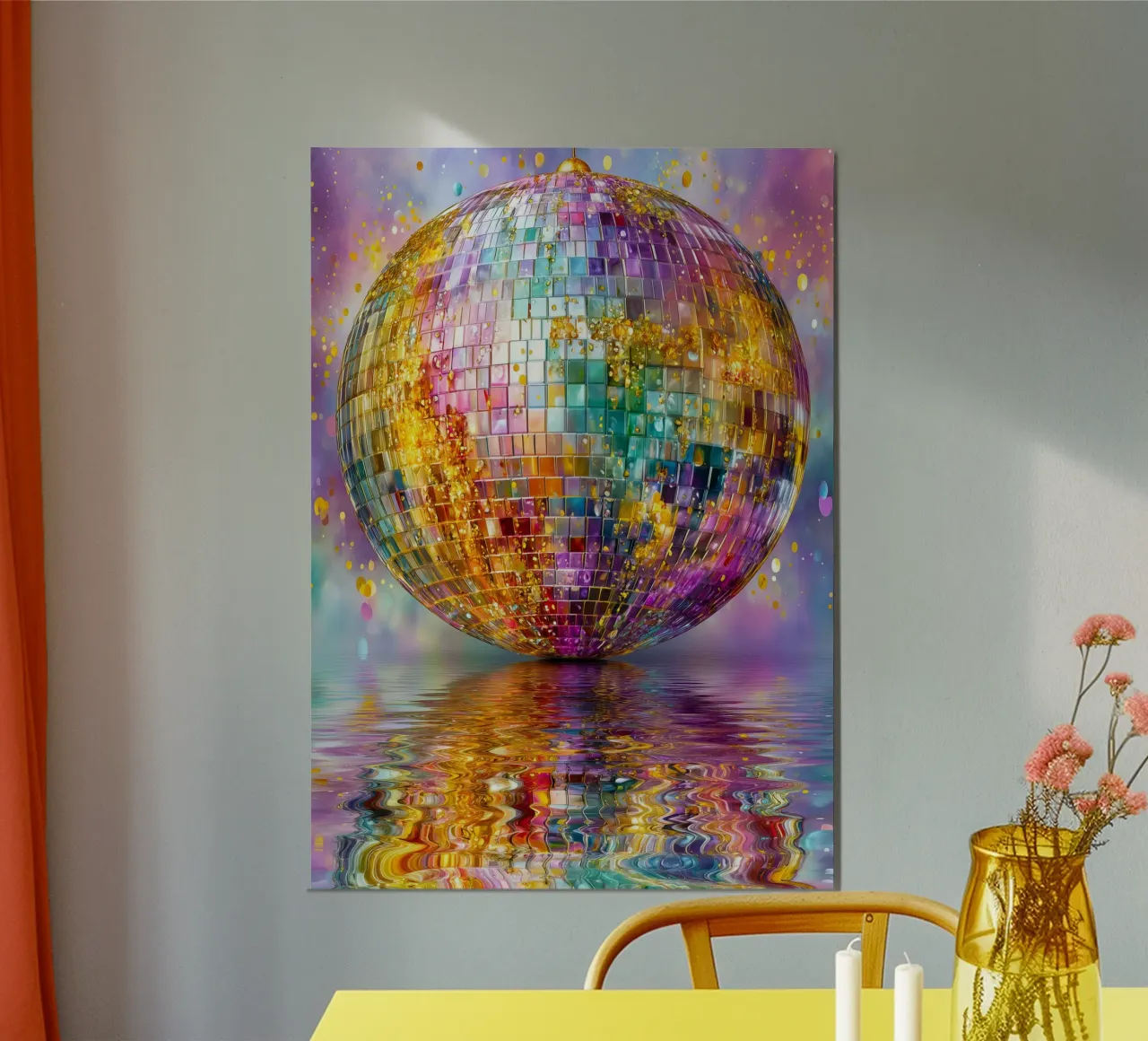 Disco ball poster da Justyna Jaszke JBJart