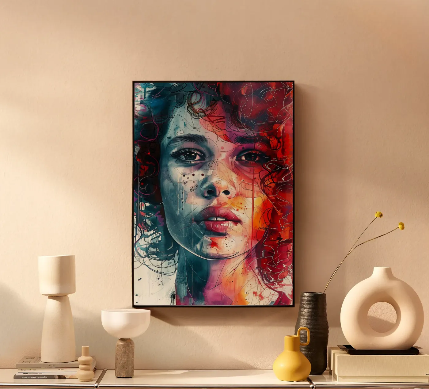 Ritratto di Sofia plexiglass da Justyna Jaszke JBJart