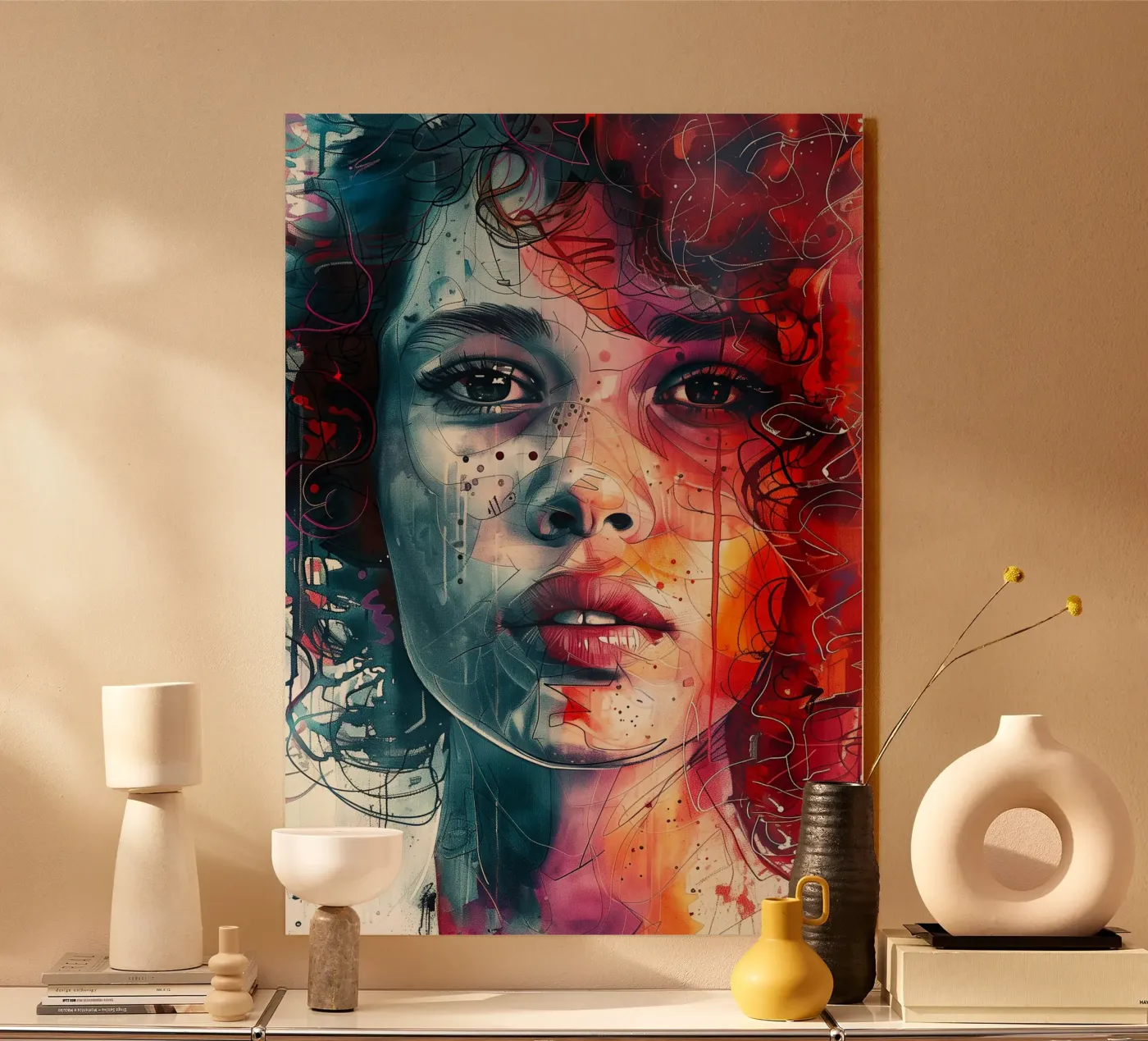 Ritratto di Sofia plexiglass da Justyna Jaszke JBJart