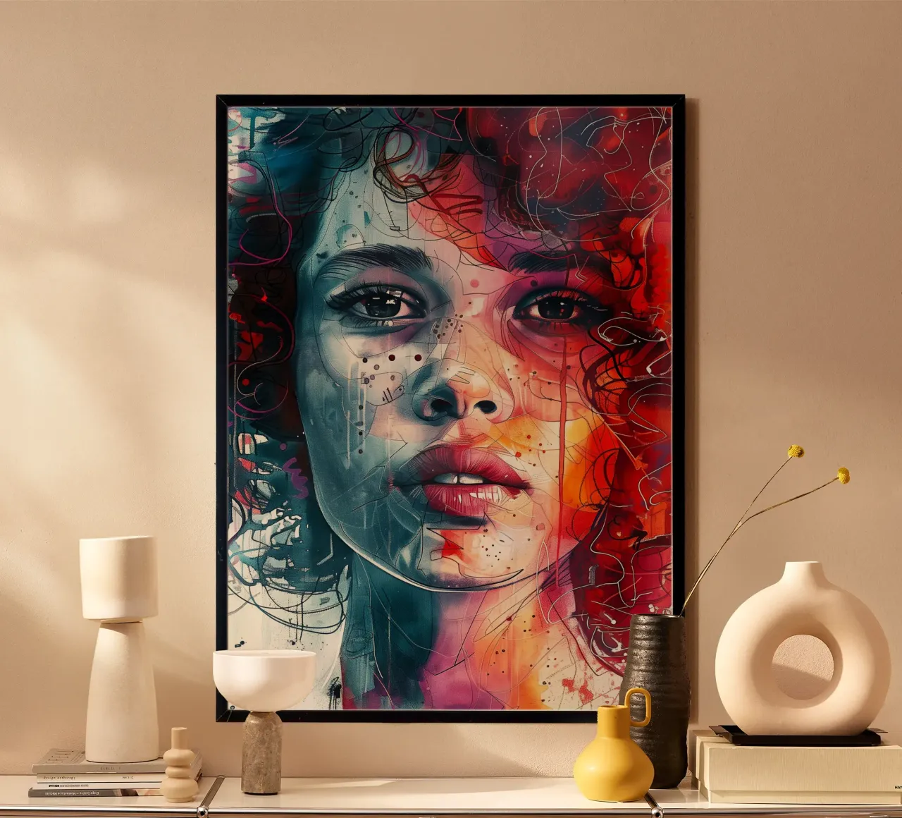 Ritratto di Sofia poster da Justyna Jaszke JBJart