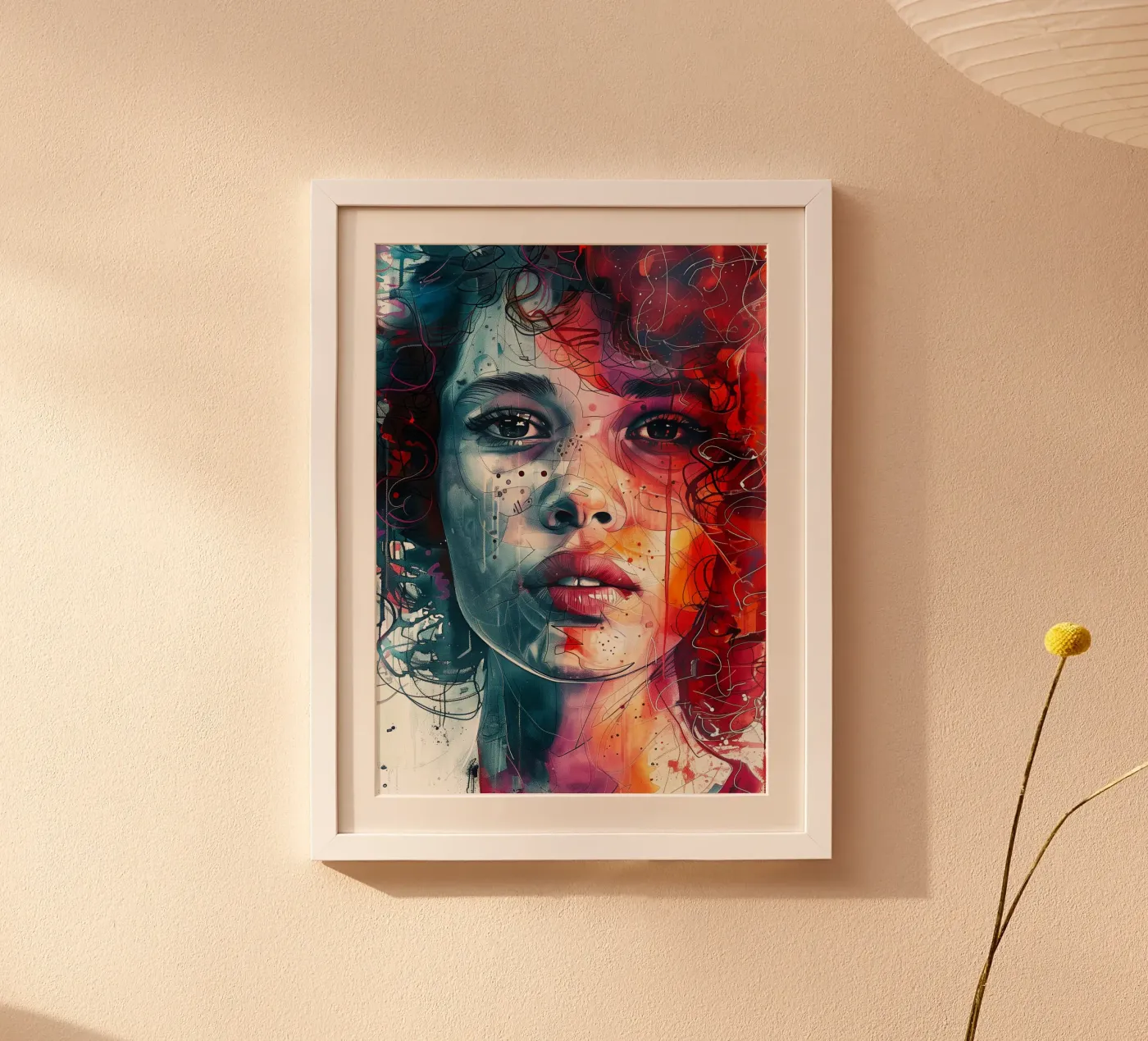 Portrait of Sofia poster de Justyna Jaszke JBJart