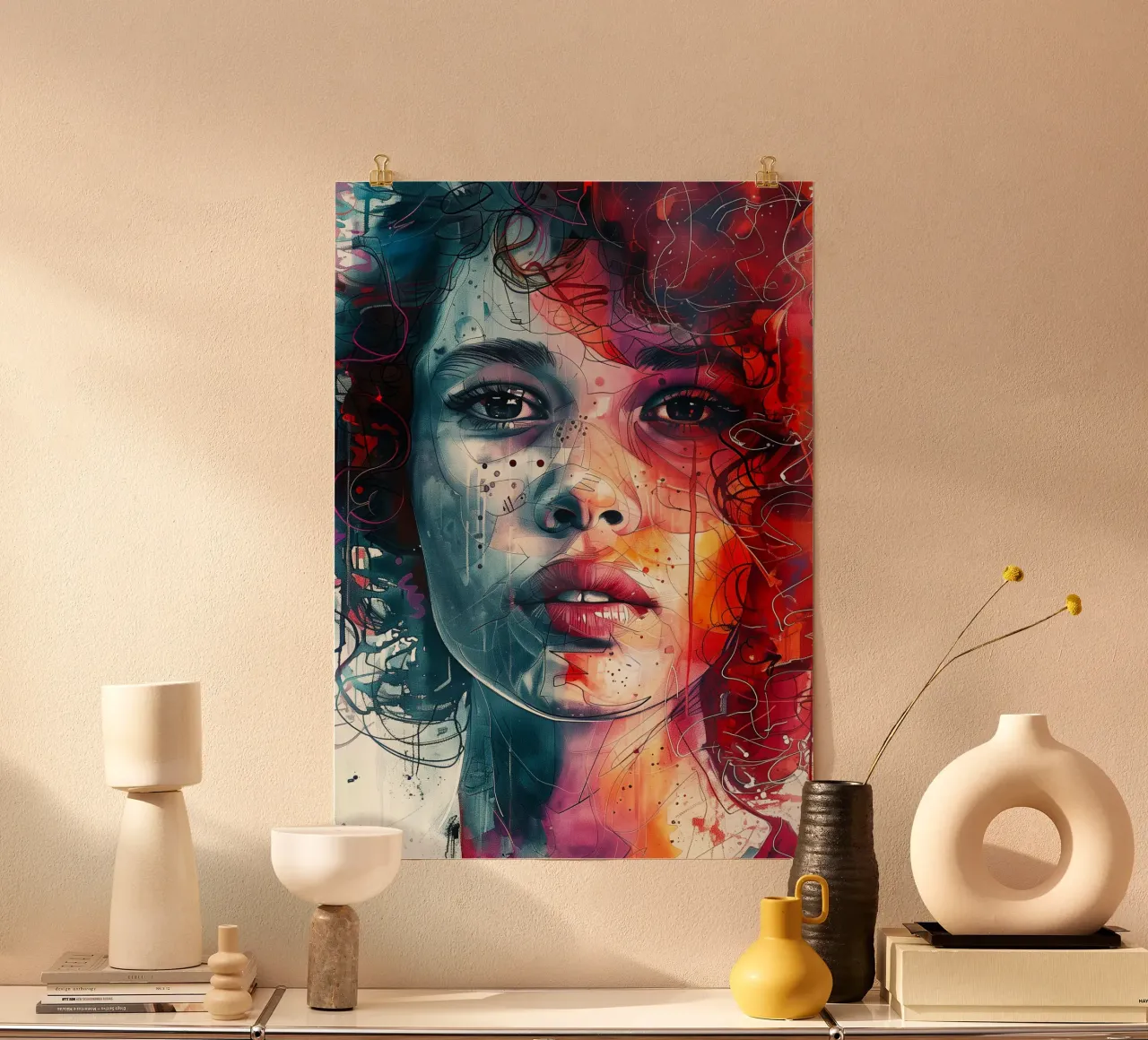 Ritratto di Sofia poster da Justyna Jaszke JBJart