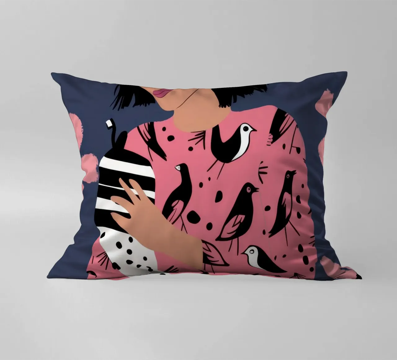 Camicetta maculata Phone cuscino da Peak Delusion