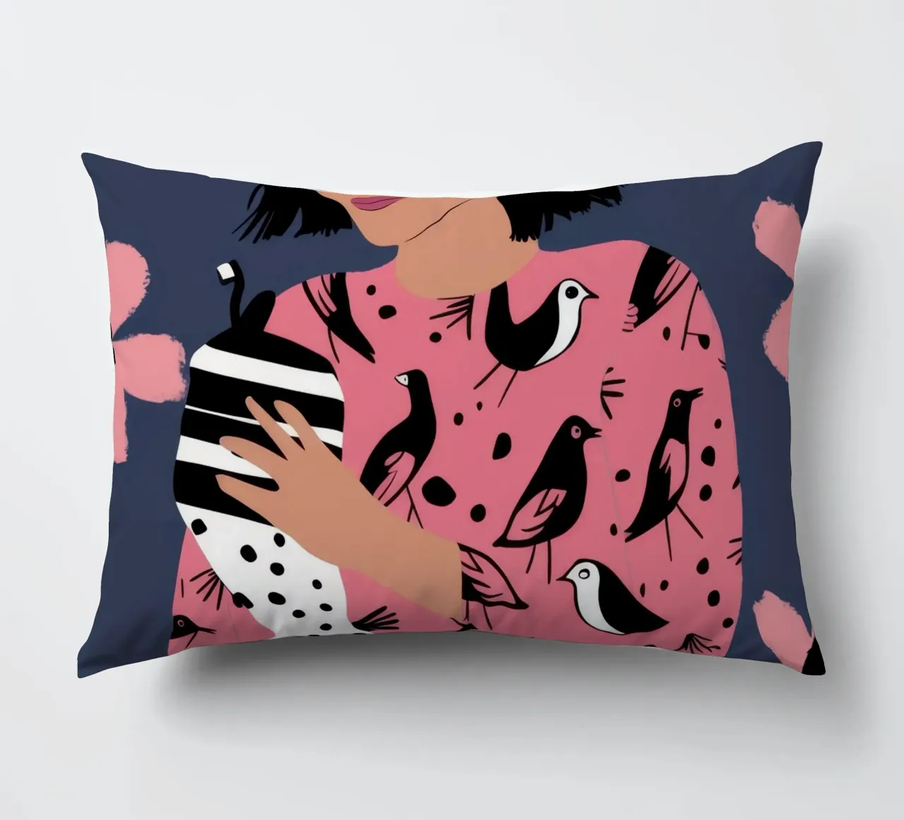 Camicetta maculata Phone cuscino da Peak Delusion