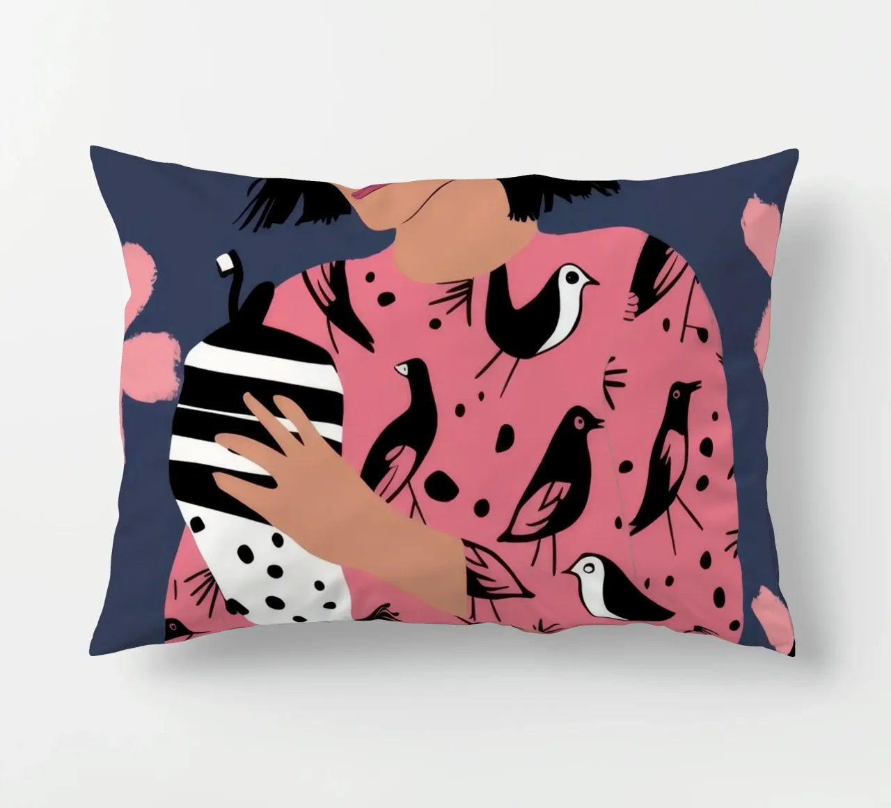 Camicetta maculata Phone cuscino da Peak Delusion