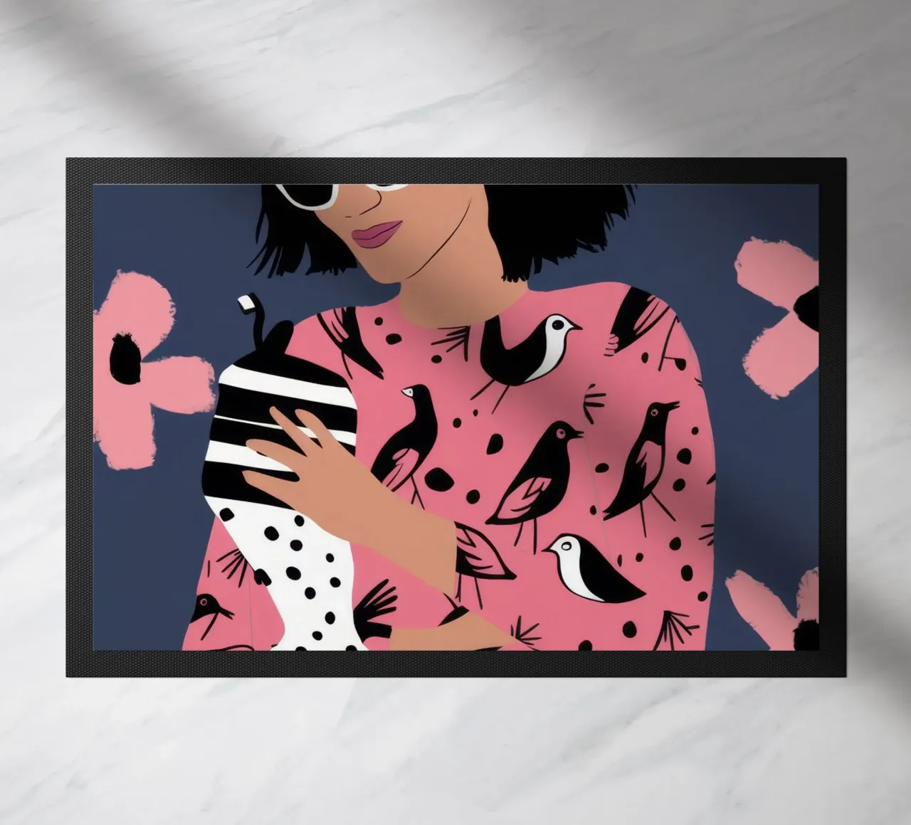 Camicetta maculata Phone zerbino da Peak Delusion