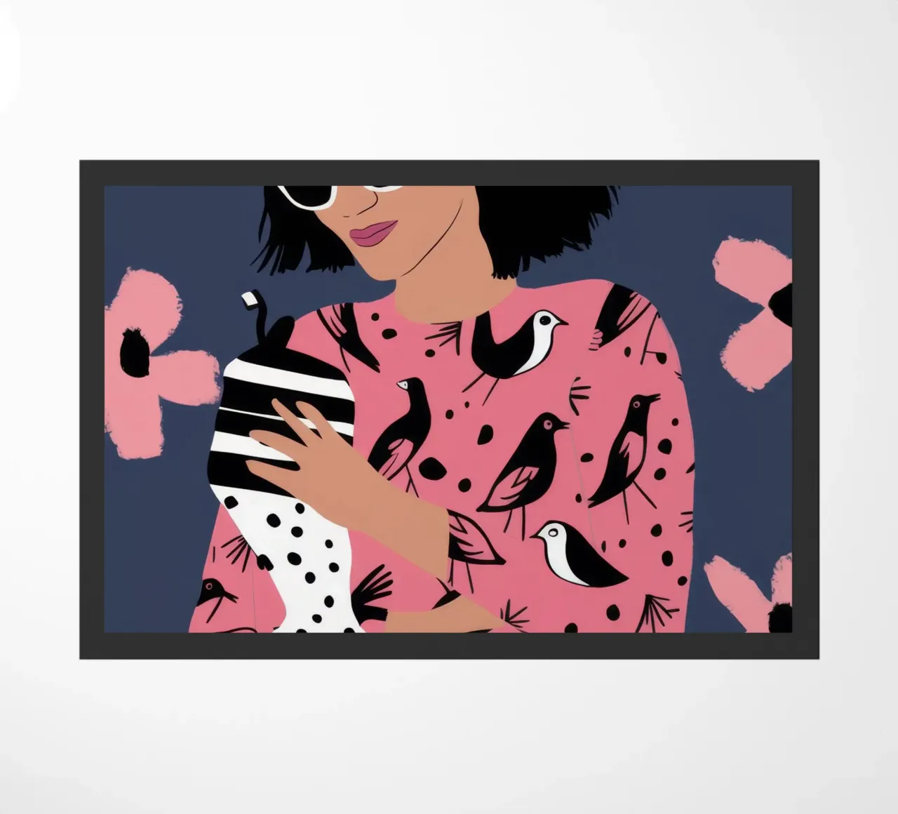 Camicetta maculata Phone zerbino da Peak Delusion