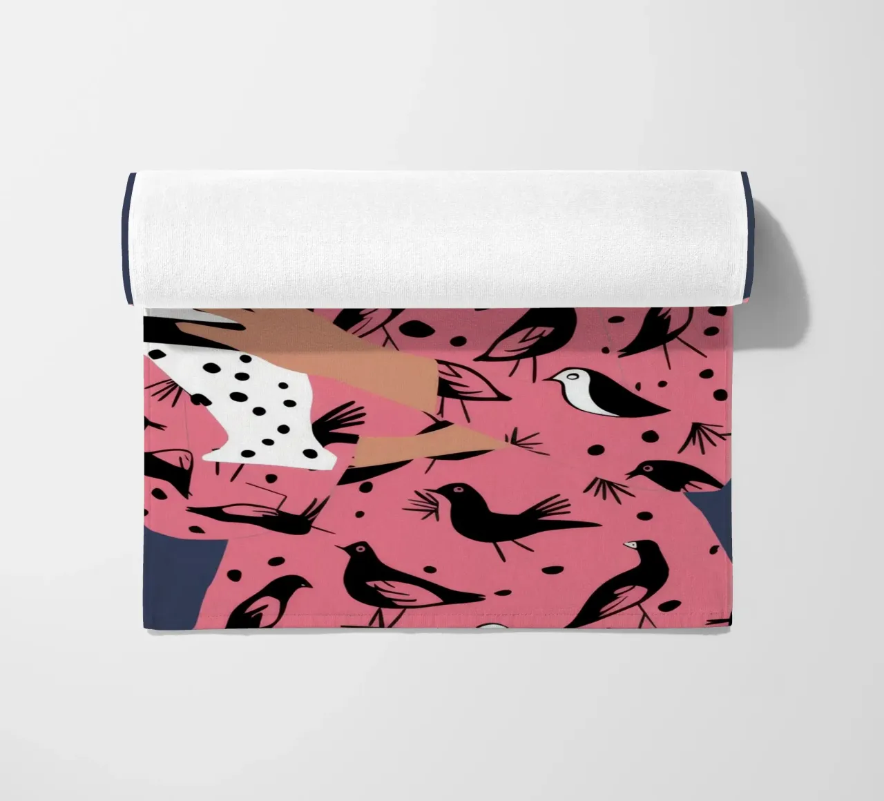 Camicetta maculata Phone telo mare da Peak Delusion