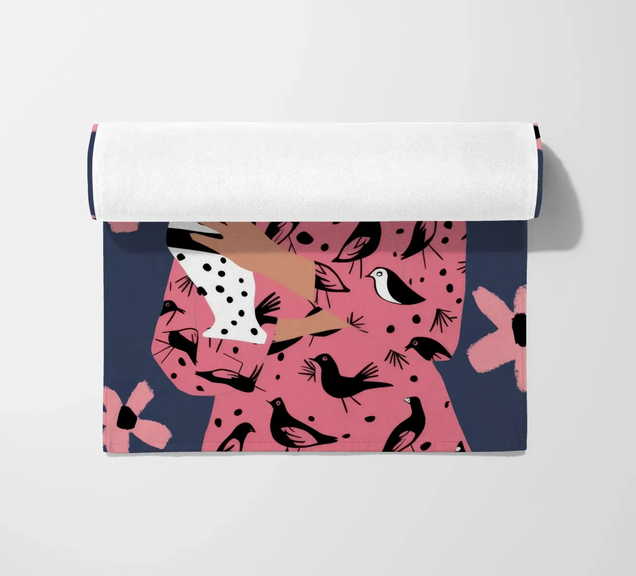 Camicetta maculata Phone telo mare da Peak Delusion