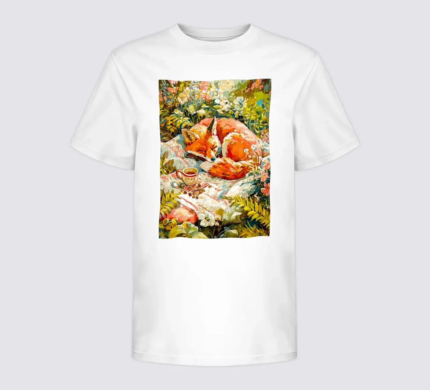 Fuchs Kinder T-Shirt von Justyna Jaszke JBJart