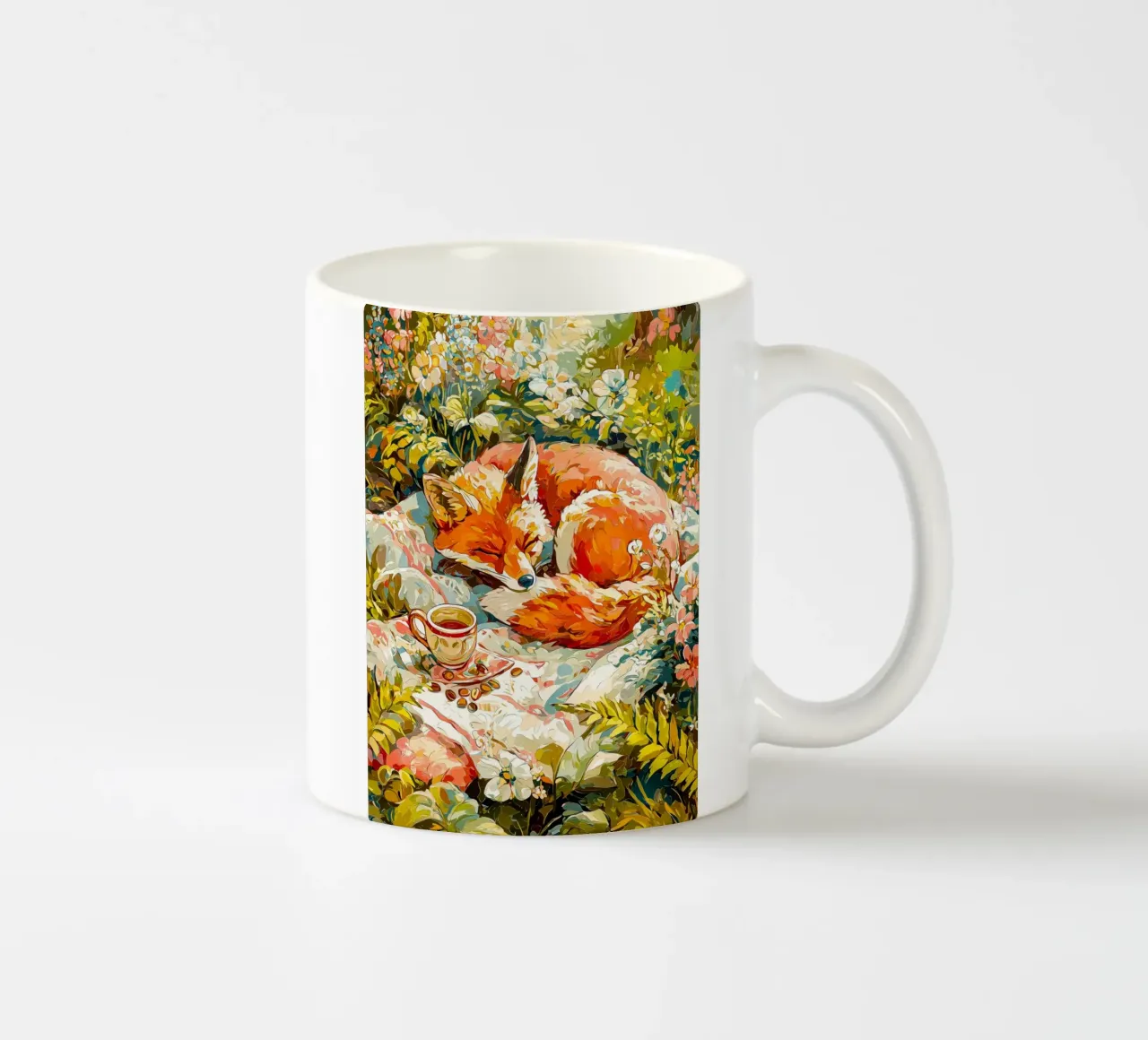 Volpe tazza in ceramica da Justyna Jaszke JBJart