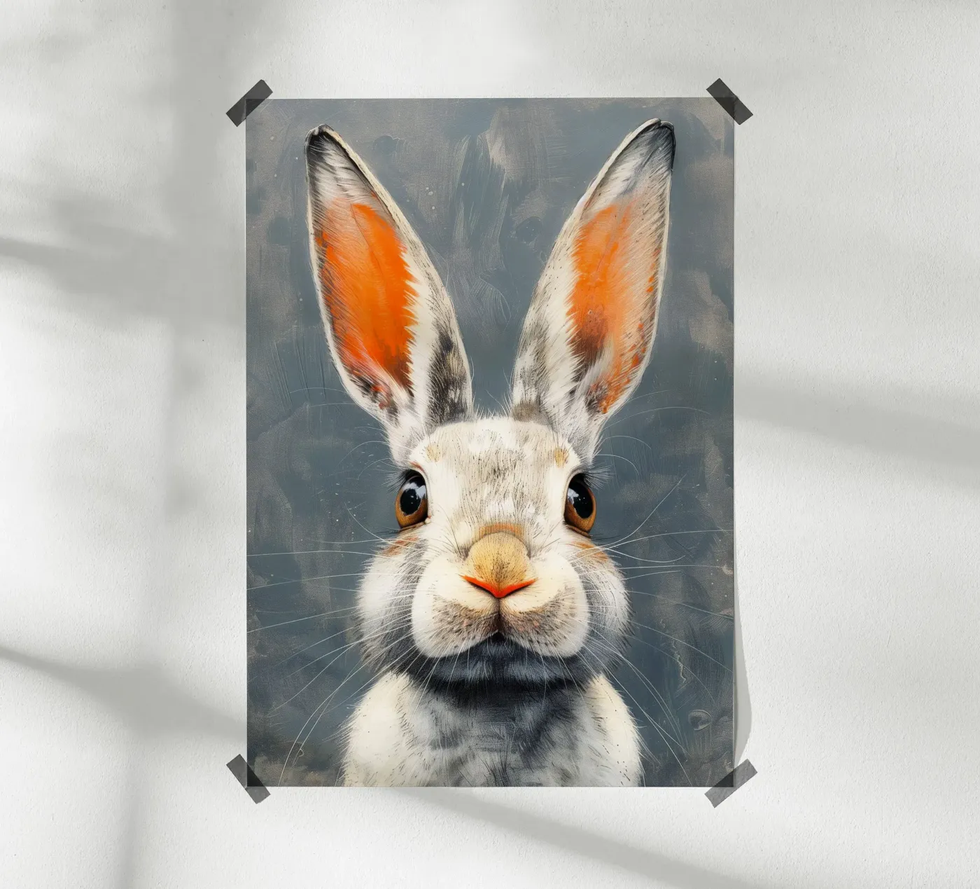 Rabbit poster by Justyna Jaszke JBJart