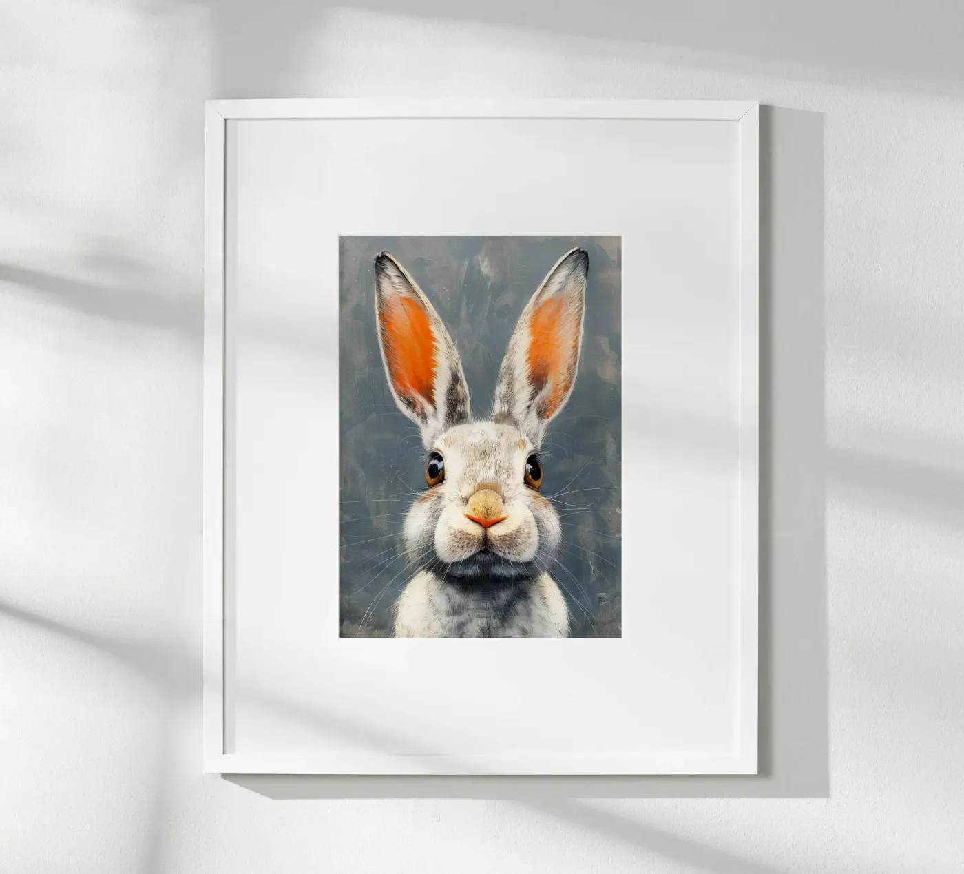 Rabbit poster by Justyna Jaszke JBJart
