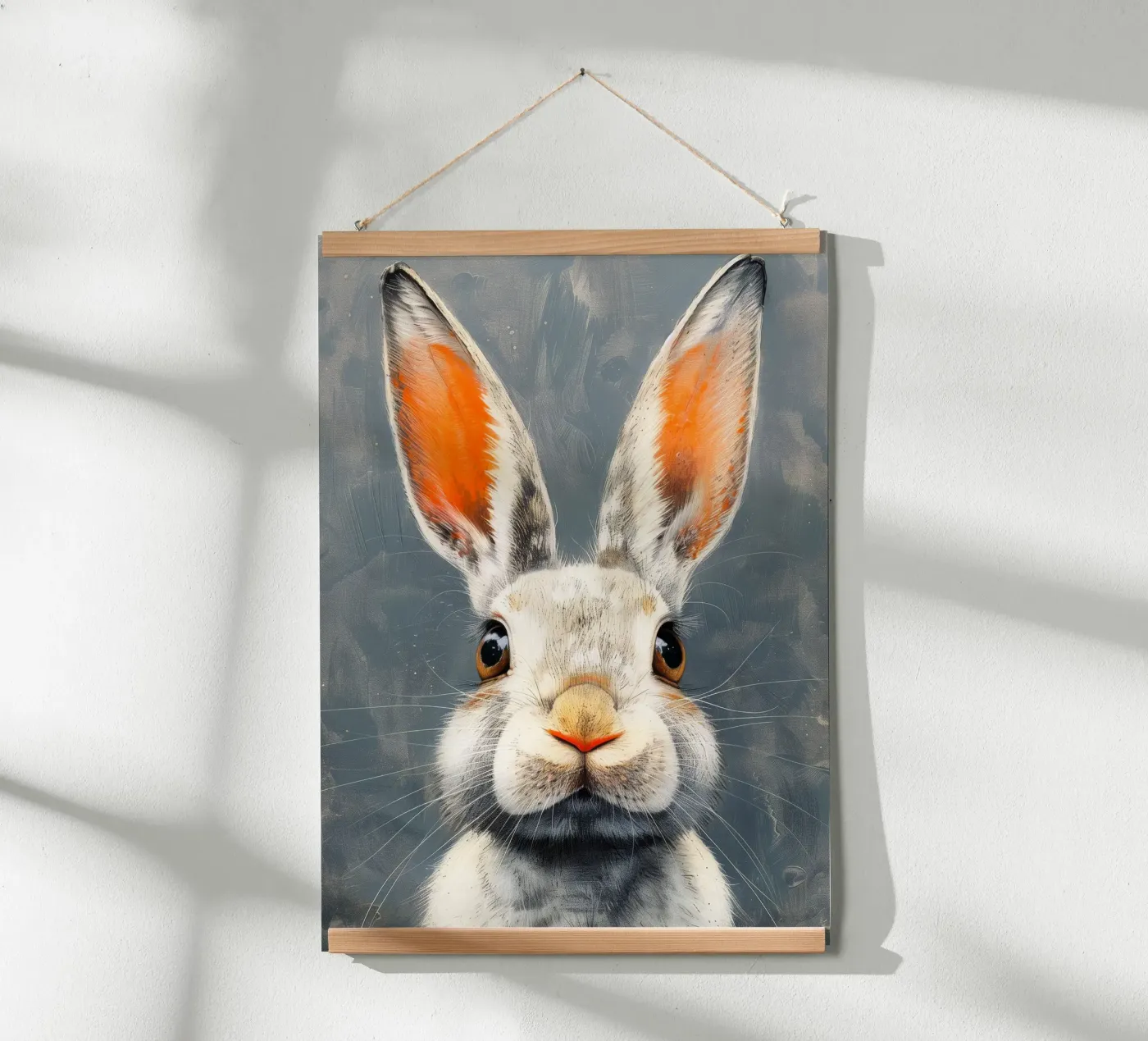 Rabbit poster by Justyna Jaszke JBJart