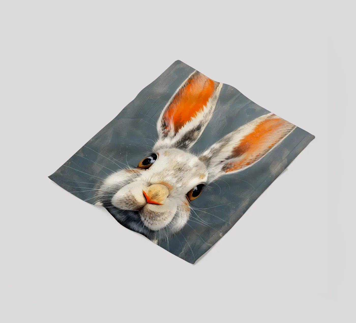 Rabbit fleecedeken van Justyna Jaszke JBJart