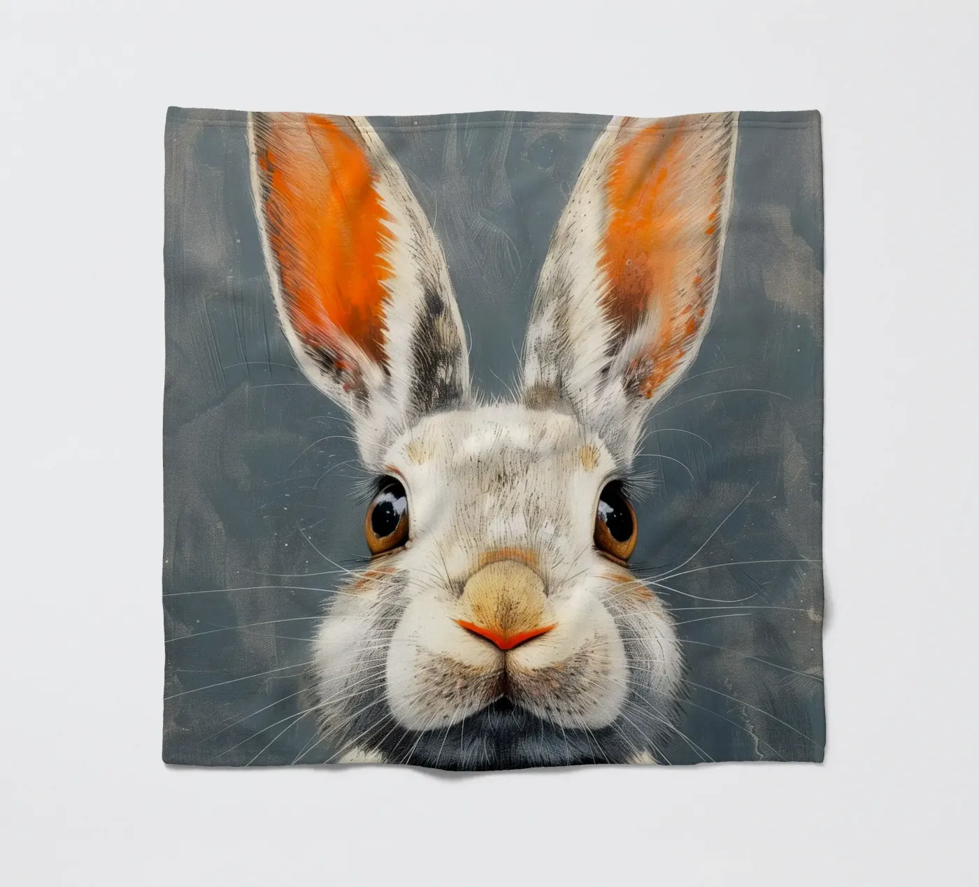 Rabbit fleecedeken van Justyna Jaszke JBJart