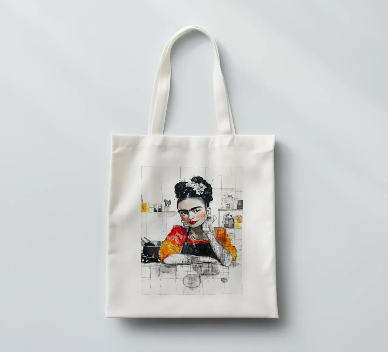 In cucina borsa in juta da Justyna Jaszke JBJart