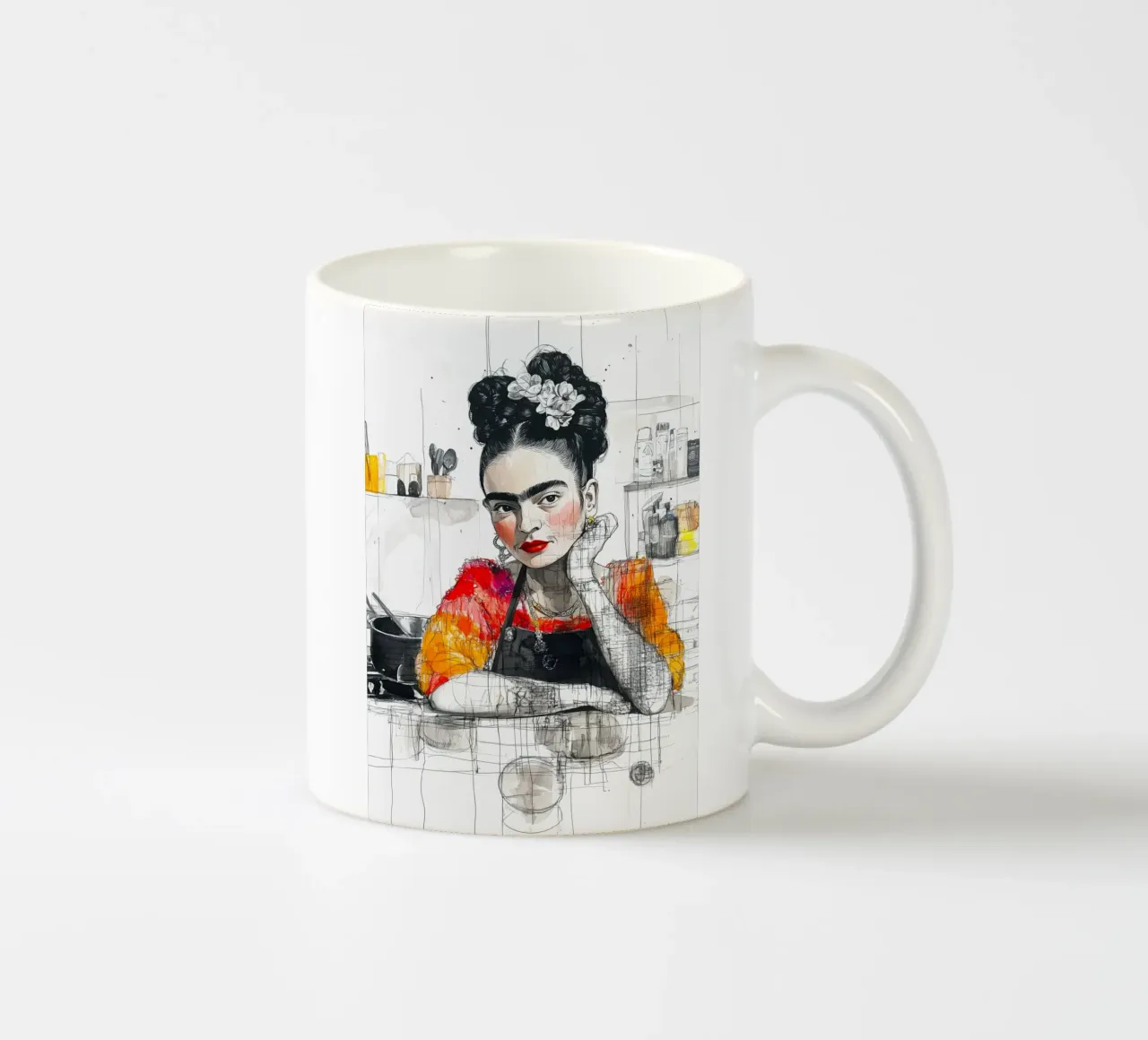 In cucina tazza in ceramica da Justyna Jaszke JBJart