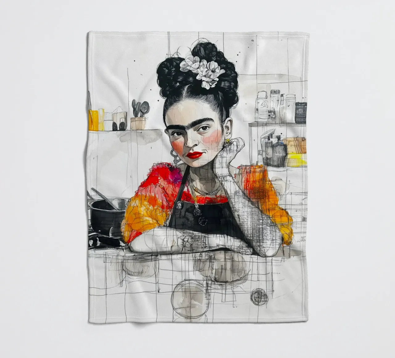 In cucina coperta in pile da Justyna Jaszke JBJart