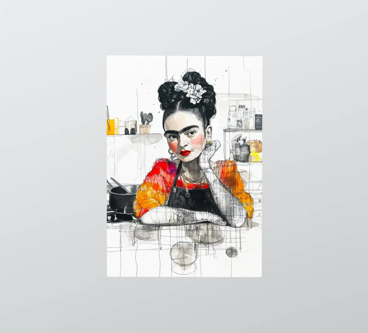 In cucina adesivo da Justyna Jaszke JBJart