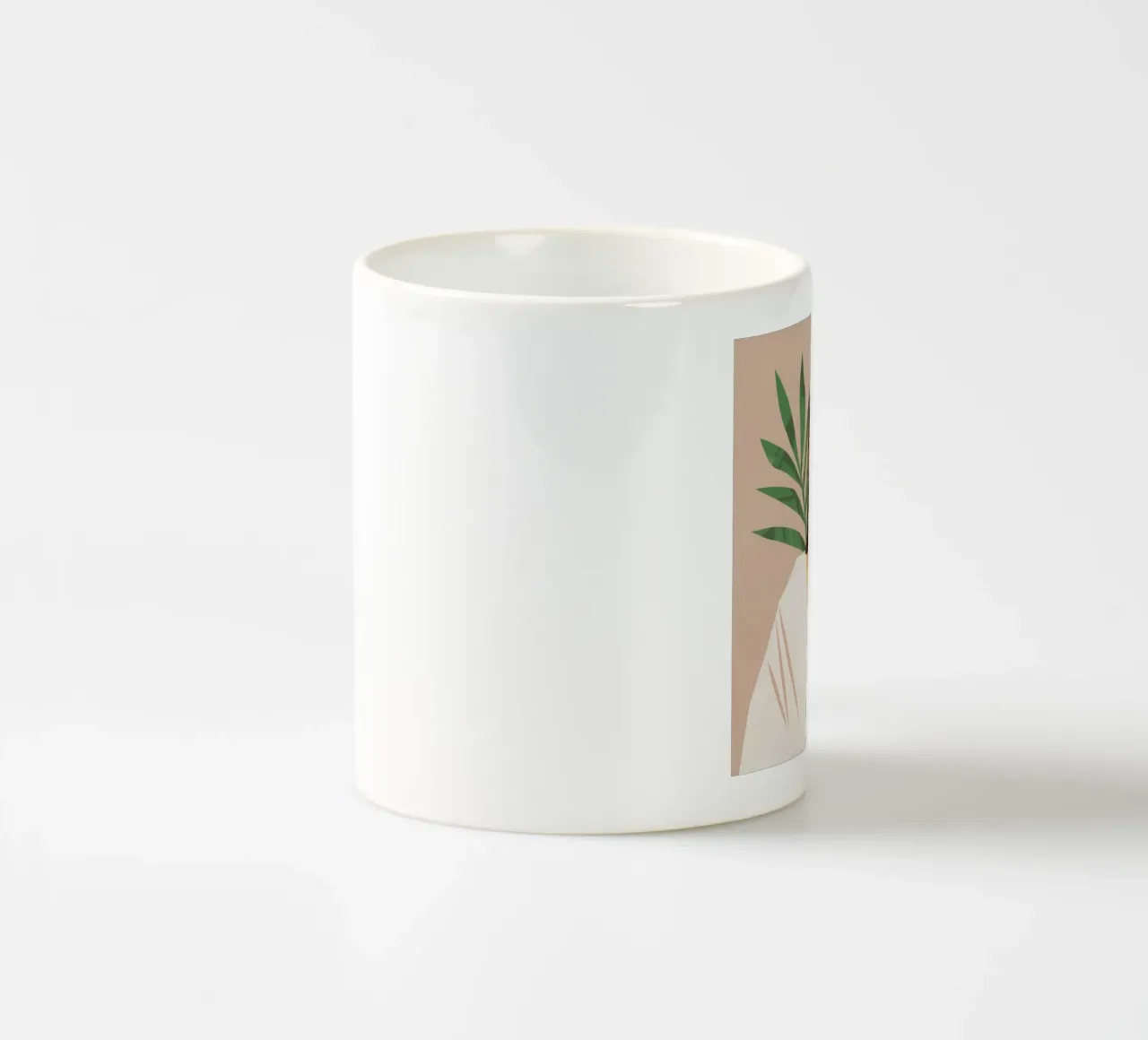 Luce gialla Immobile tazza in ceramica da Peak Delusion