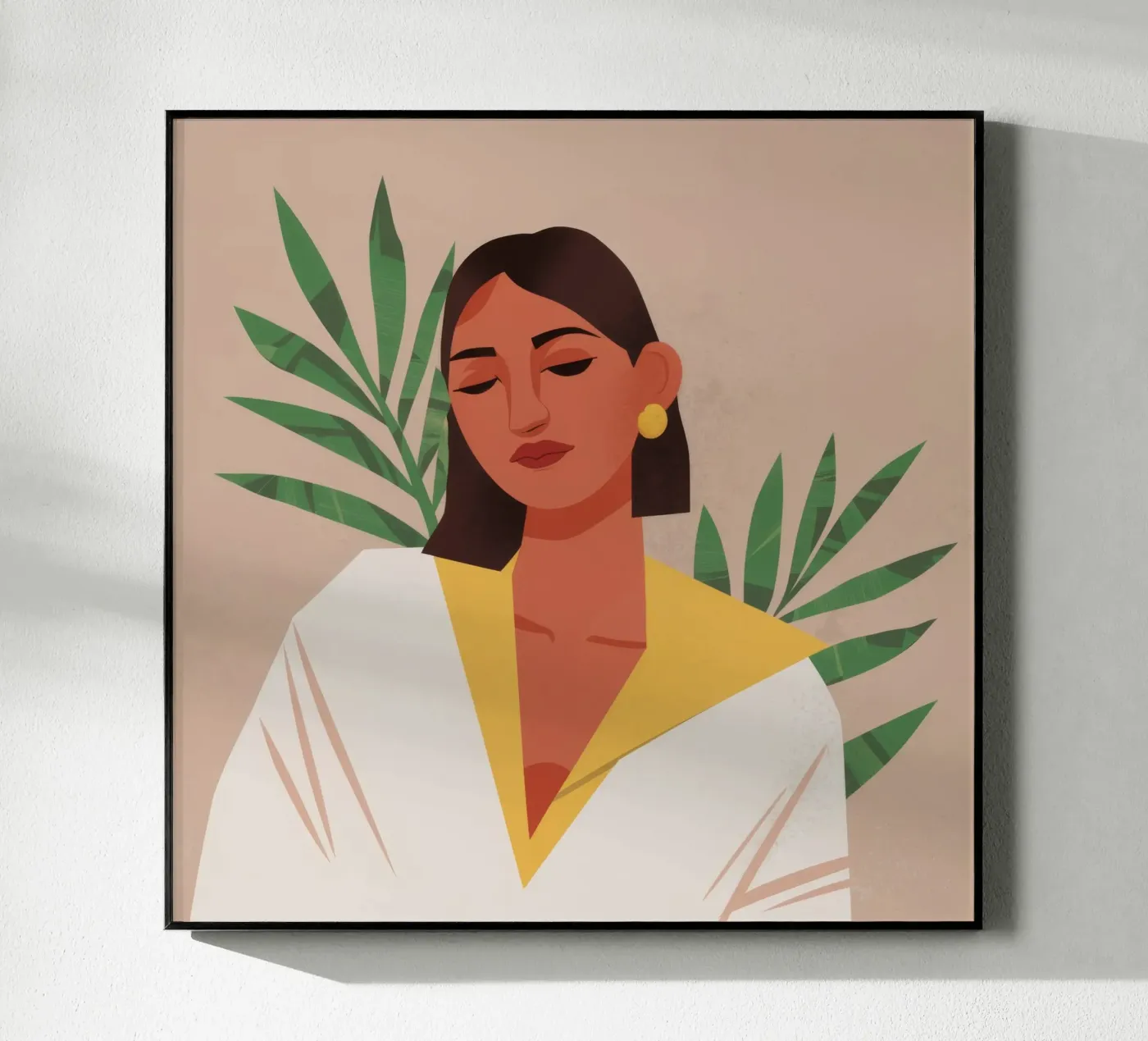 Luce gialla Immobile plexiglass da Peak Delusion