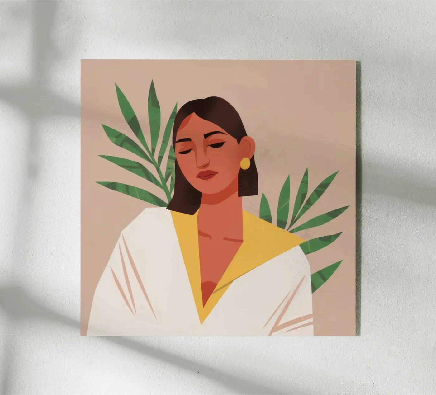 Luce gialla Immobile plexiglass da Peak Delusion