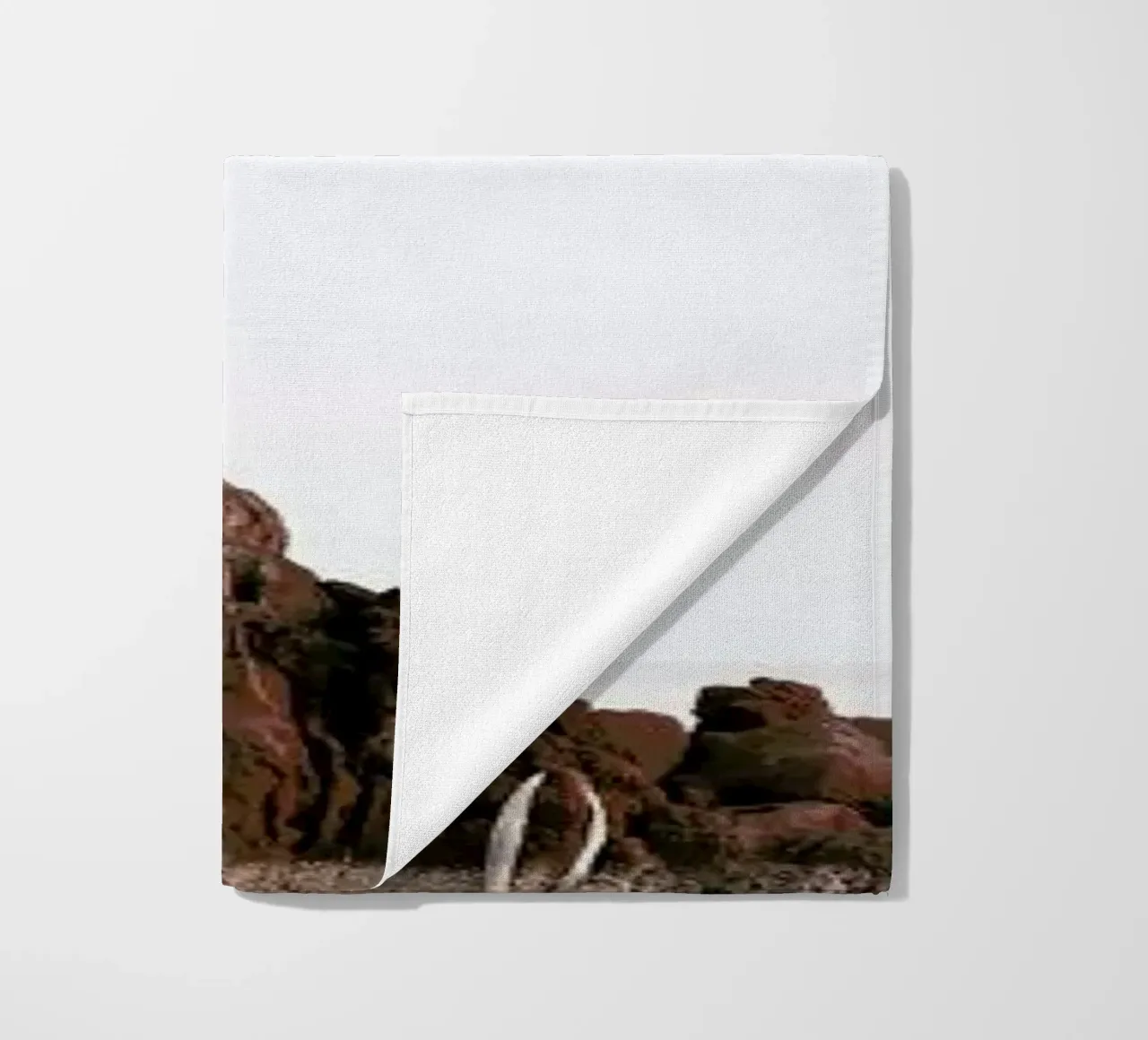 Japan Torii Study VII beach towel by Michael J. Reibert