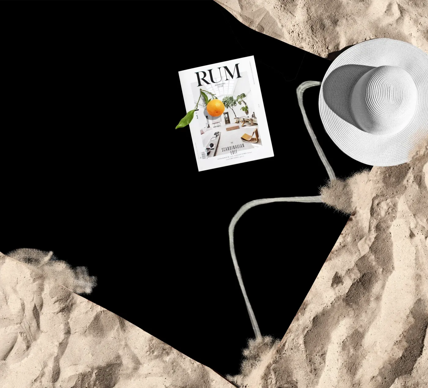 Chic Strandtuch von Kit Agar